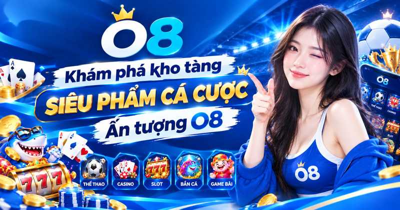 Khám phá kho tàng siêu phẩm cá cược ấn tượng O8